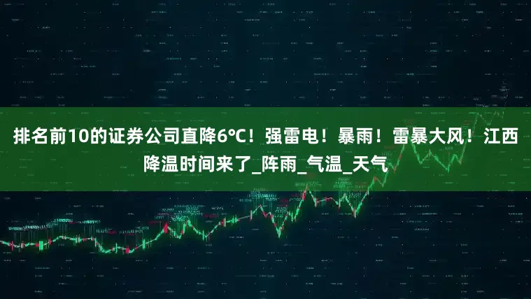 排名前10的证券公司直降6℃！强雷电！暴雨！雷暴大风！江西降温时间来了_阵雨_气温_天气